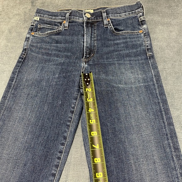 Citizens of Humanity Harlow Jeans Womens 27x30 Blue Denim High Rise Slim Fit - Picture 8 of 16